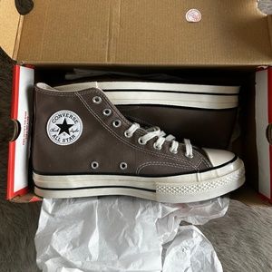 Unisex Chuck Taylor Converse High Tops in highly coveted color desert cargo